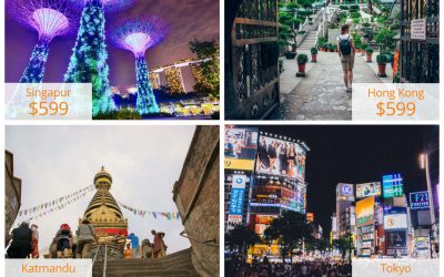 Singapur, Tokyo, Hong Kong ve Katmandu Türk Hava Yolları ile $549’dan Başlayan Fiyatlarla